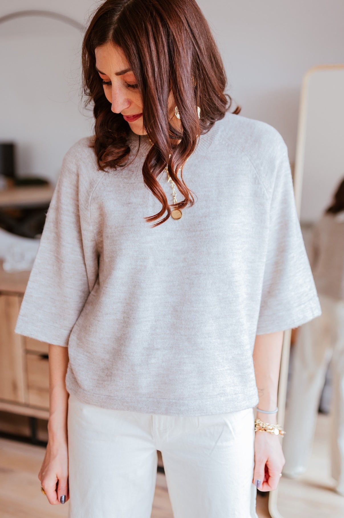 Pull CLAUDIA Beige