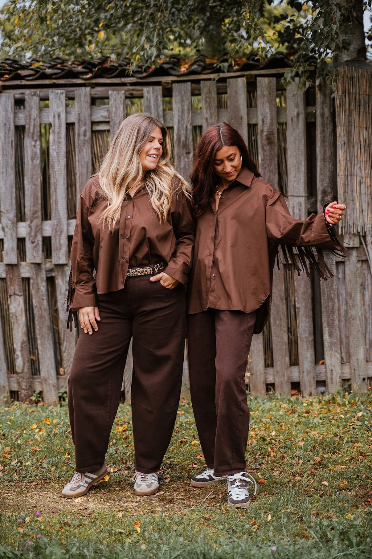 Chocolatkleurige Chai-overhemd