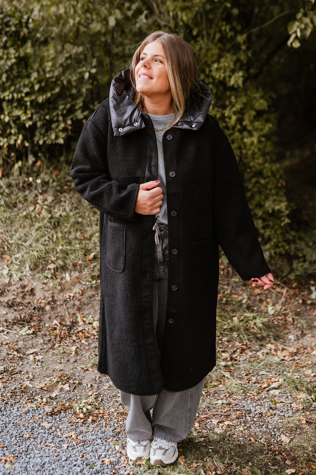 Black Alba coat