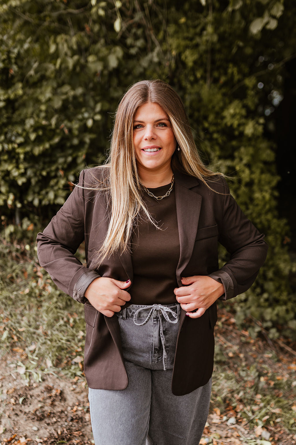 Blazer Elia Schokolade