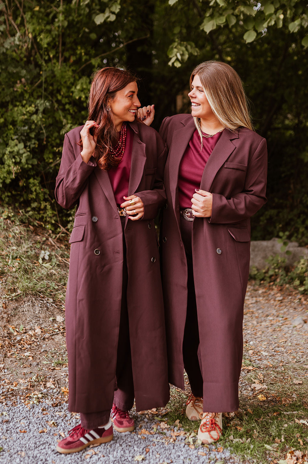 Abrigo Orlie Burdeos