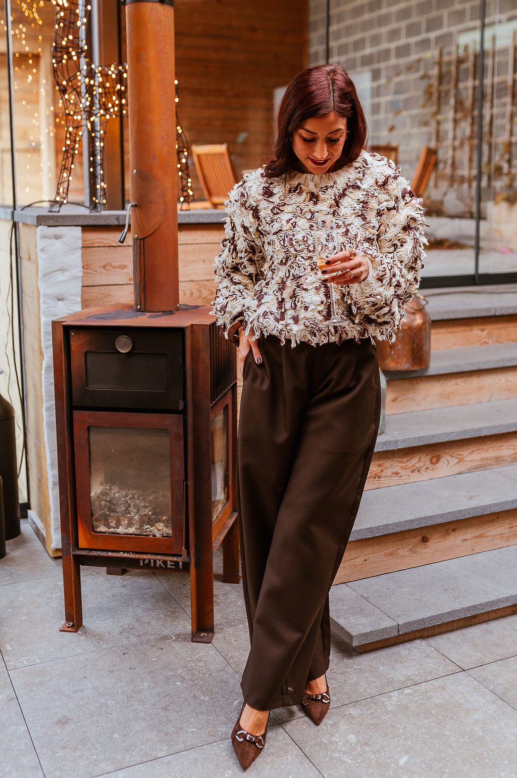 Pantalon Orion marron