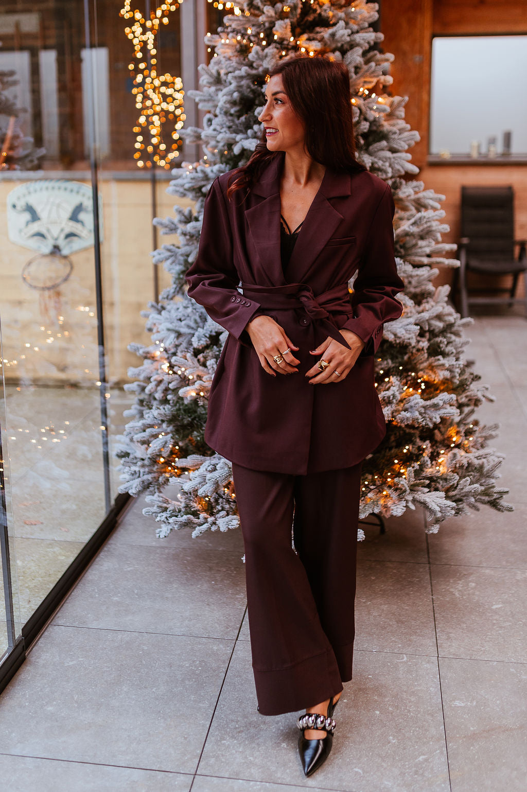 Blazer Maddy bordeaux