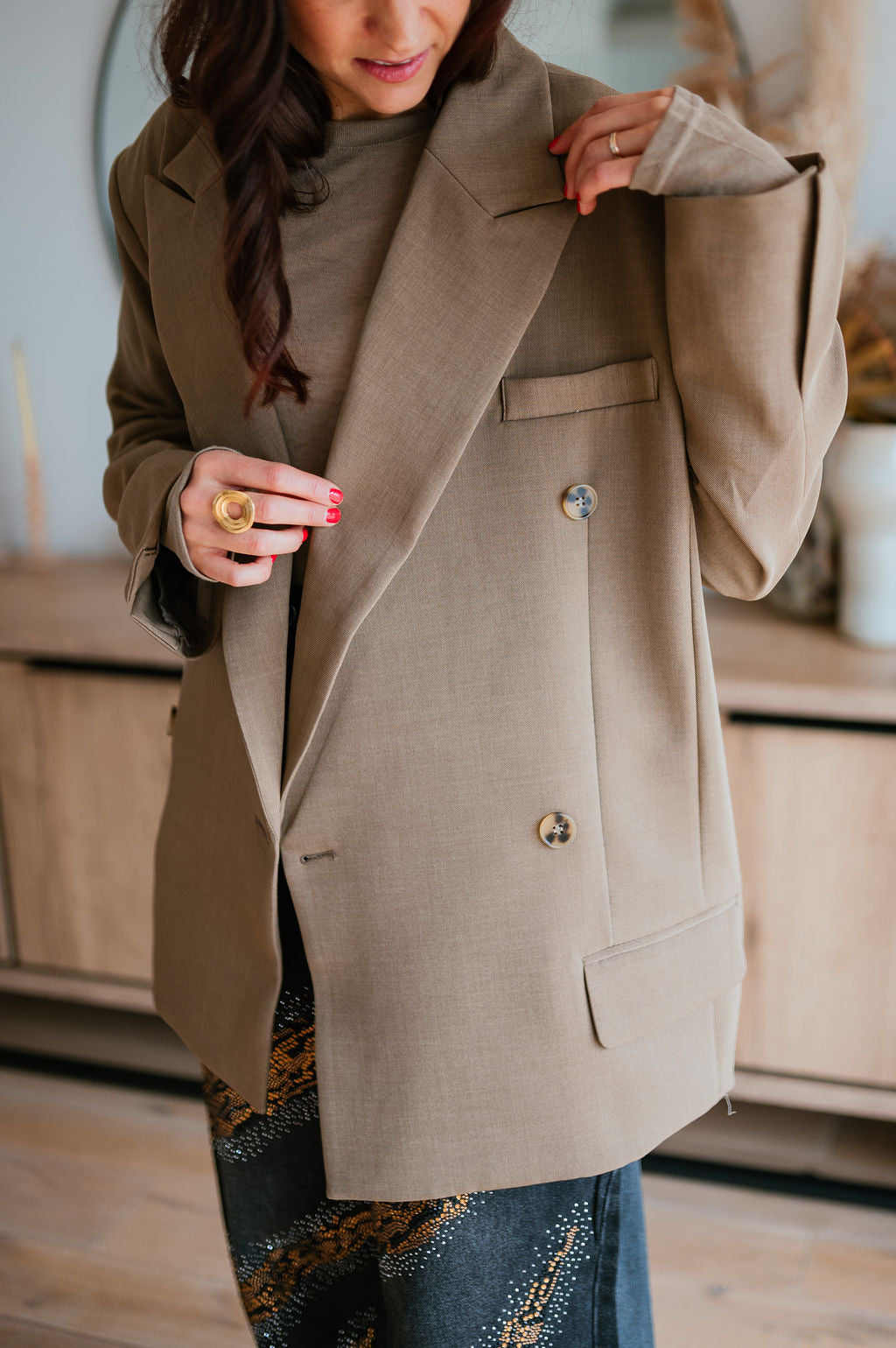 Blazer ICÓNICO camello