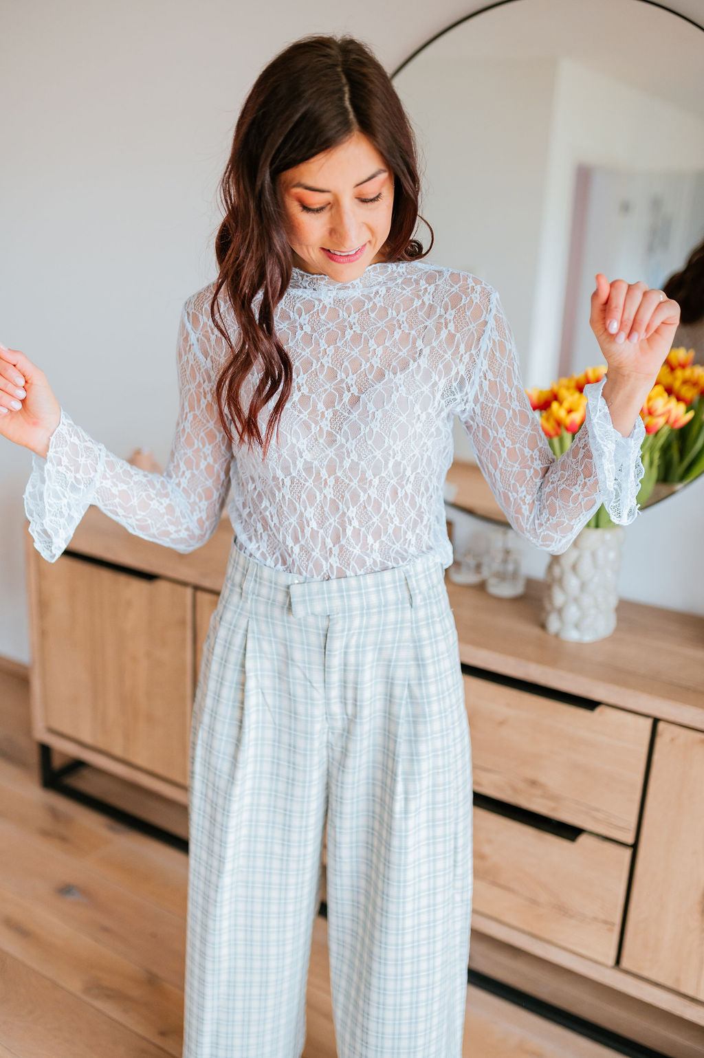 Blouse CELIAN bleu ciel
