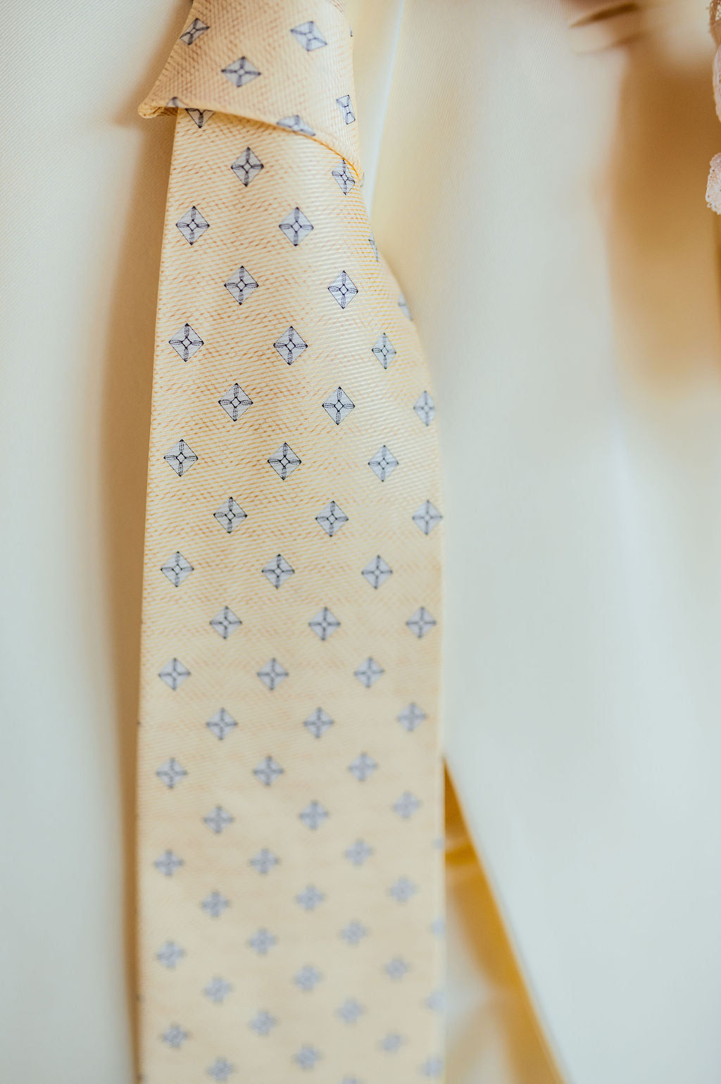 Cravate JAMES jaune