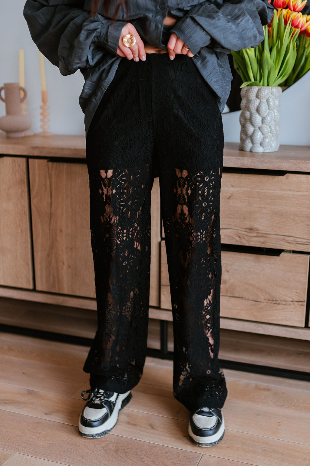 Pantalon dentelle CAPRI