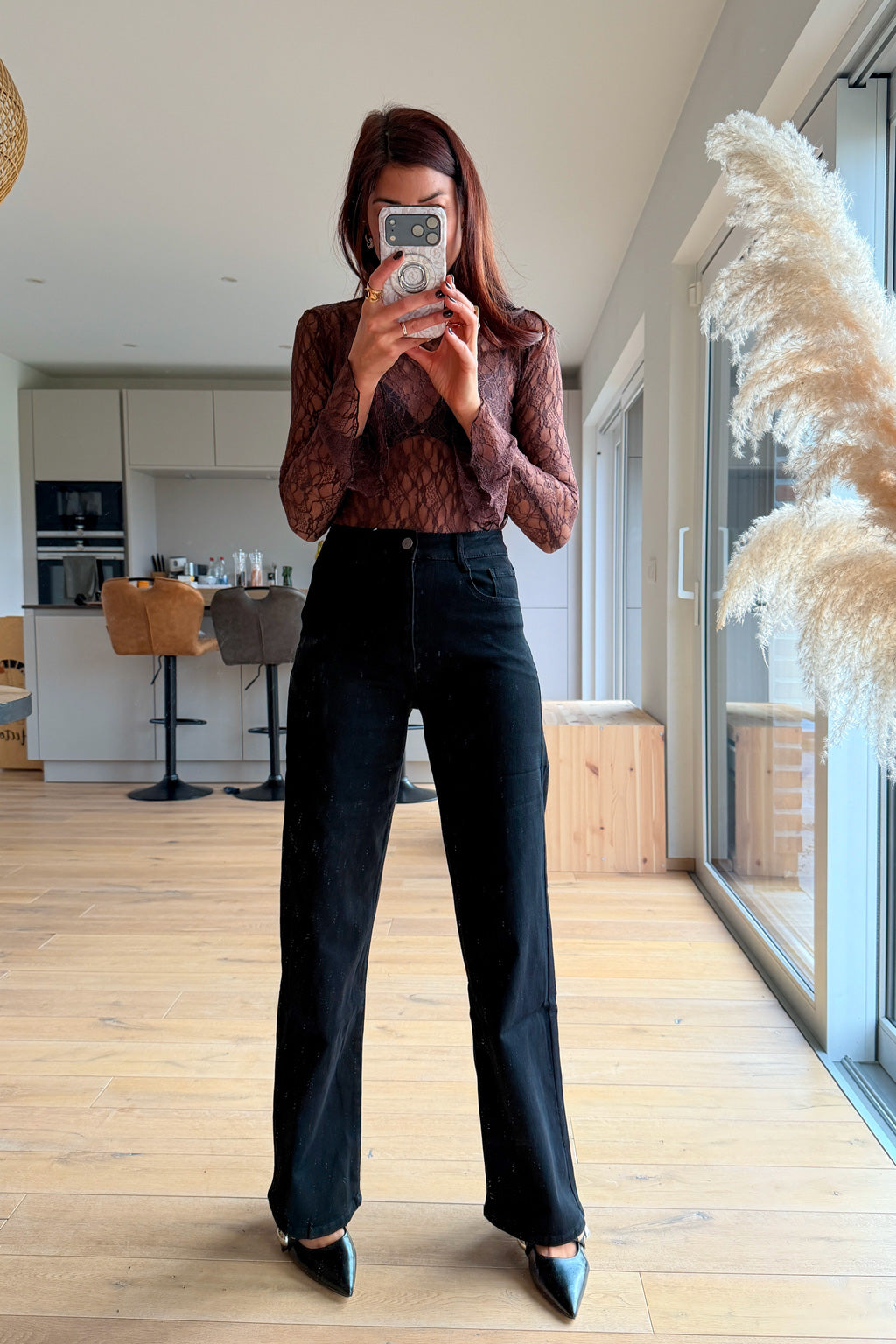 Blouse Téna bordeaux