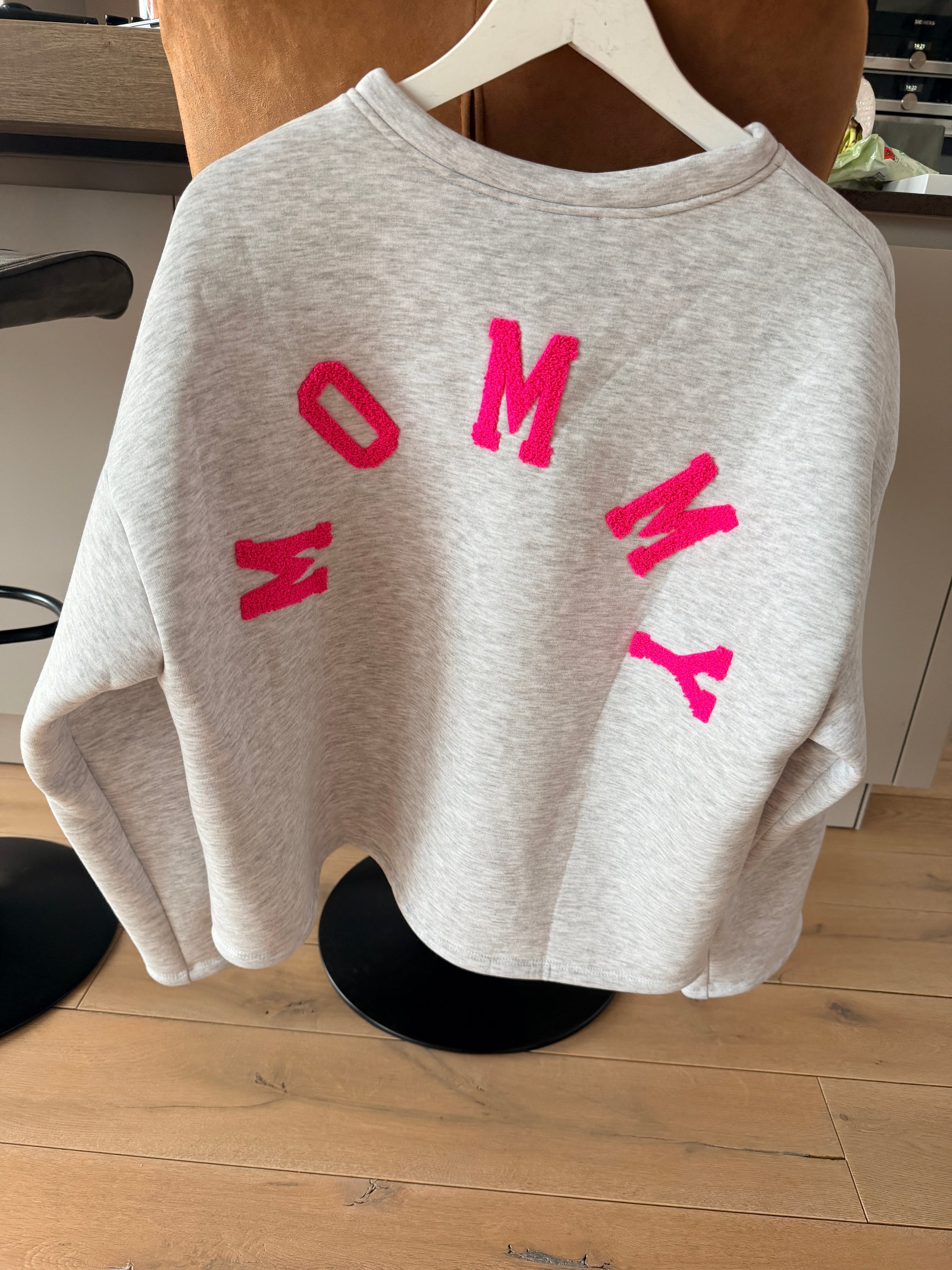 Gray Sweatshirt Mommy