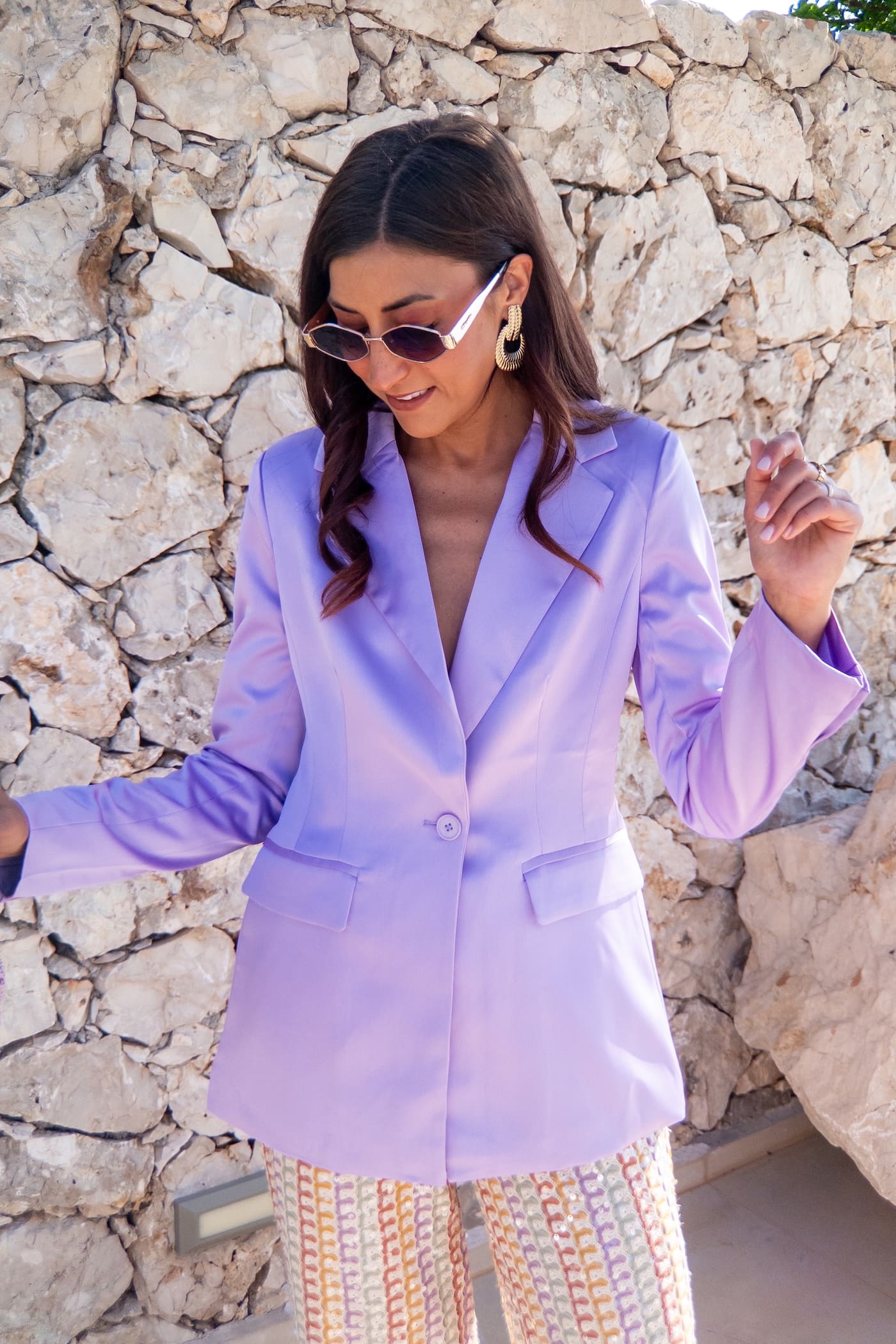 Blazer SOPH parme