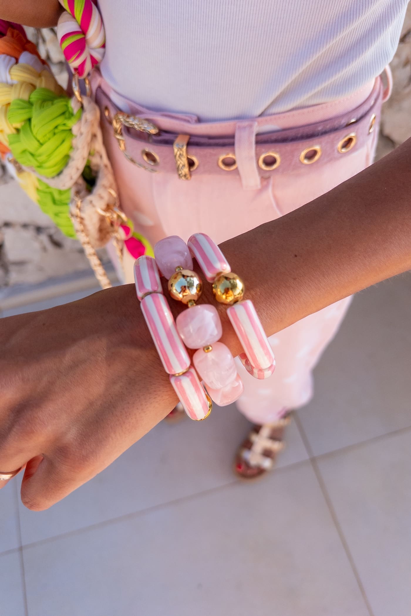 Armband REGINE rosa