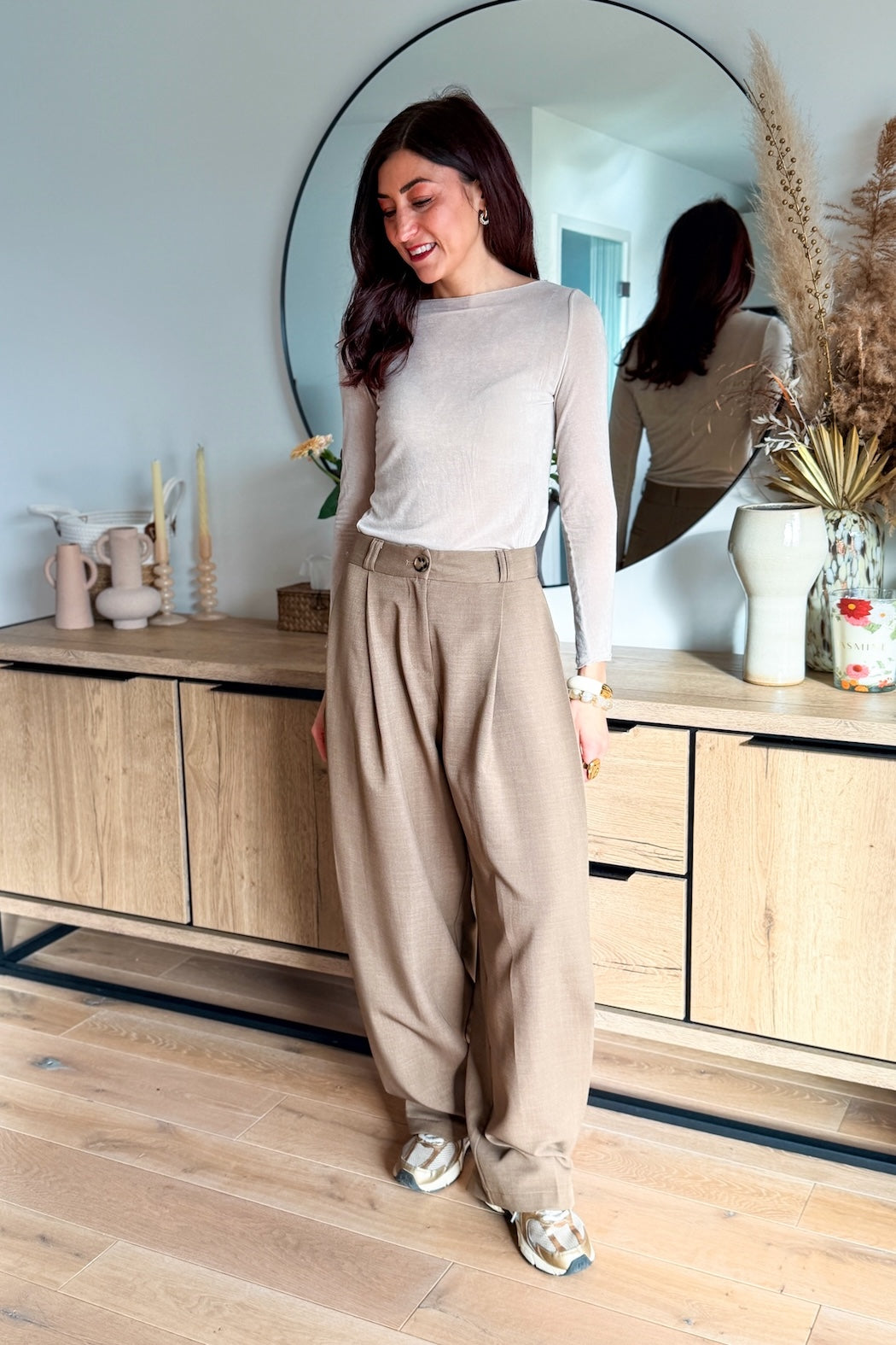 Nomad camel trousers