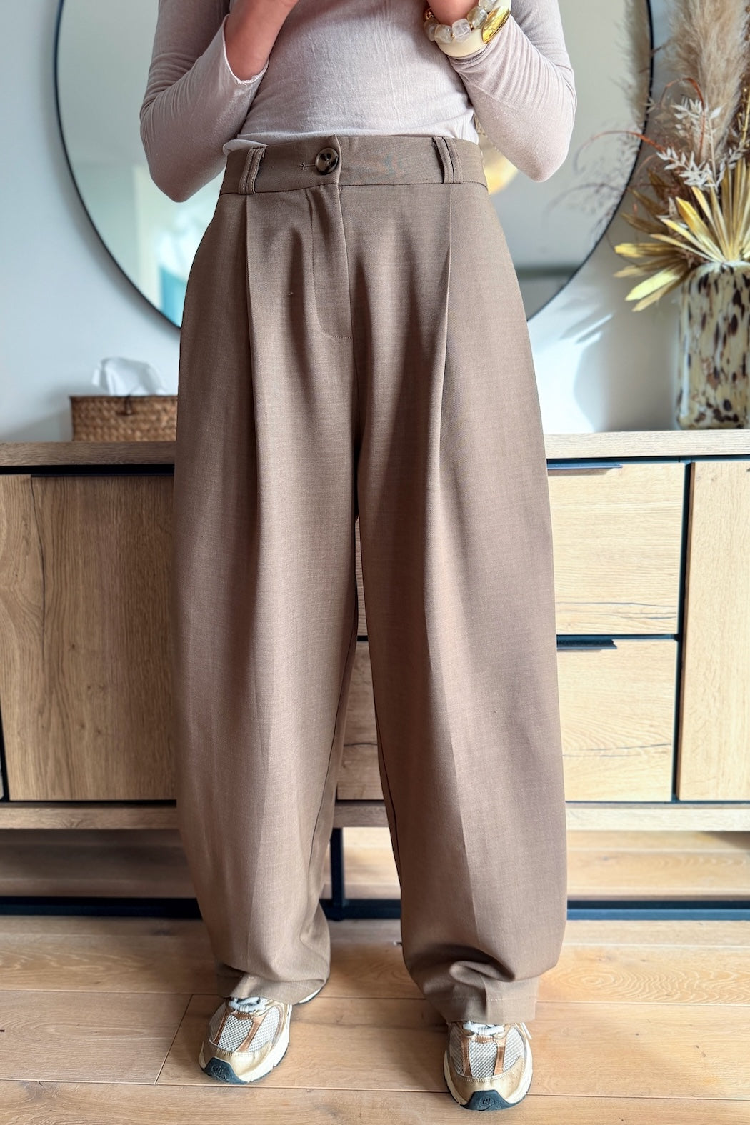 Nomad camel trousers