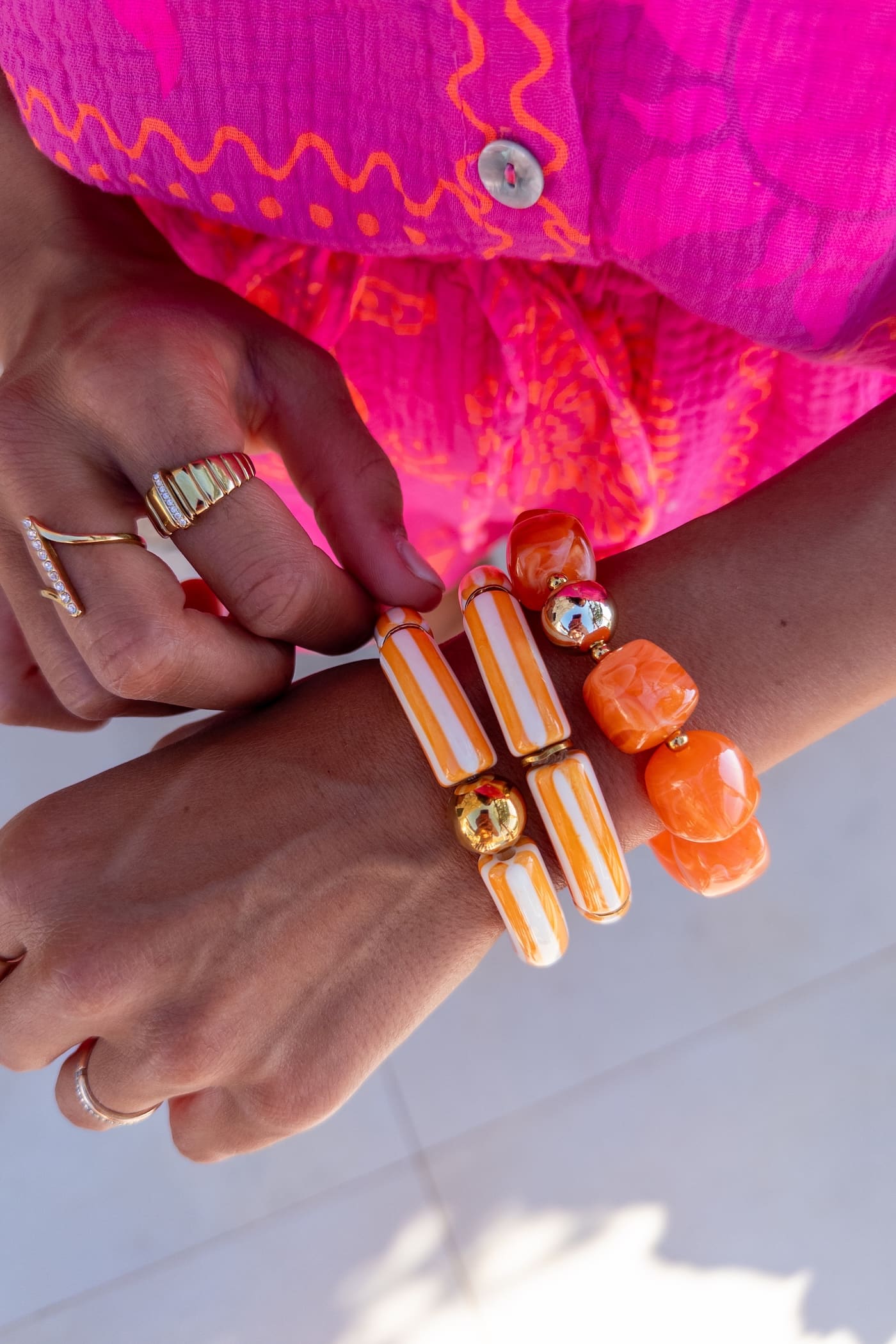 Armband REGINE orange