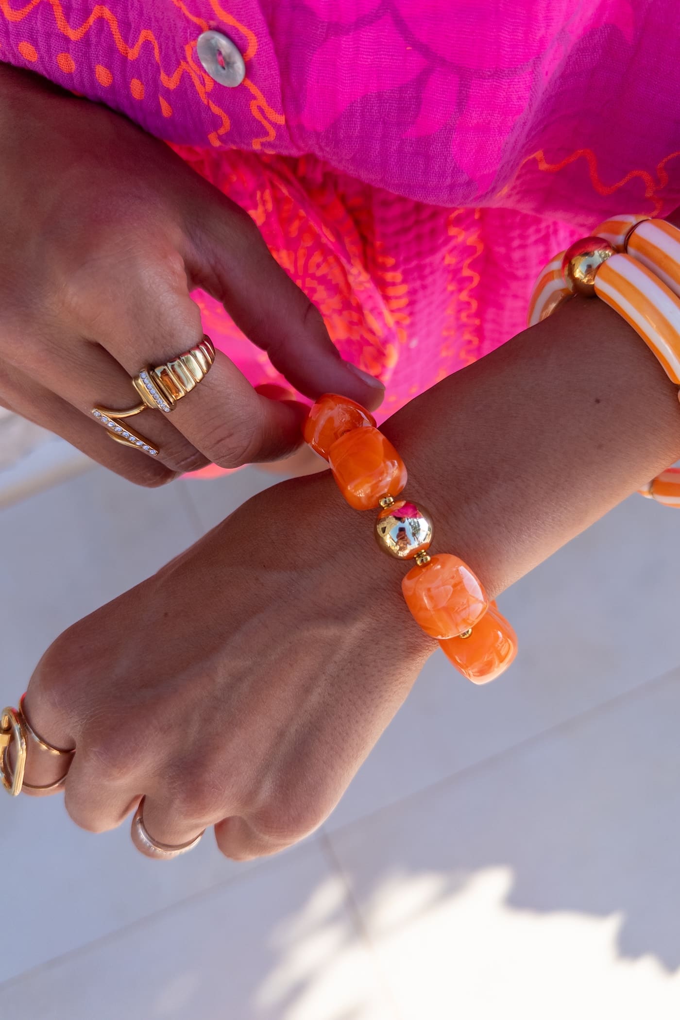 Armband REGINE orange