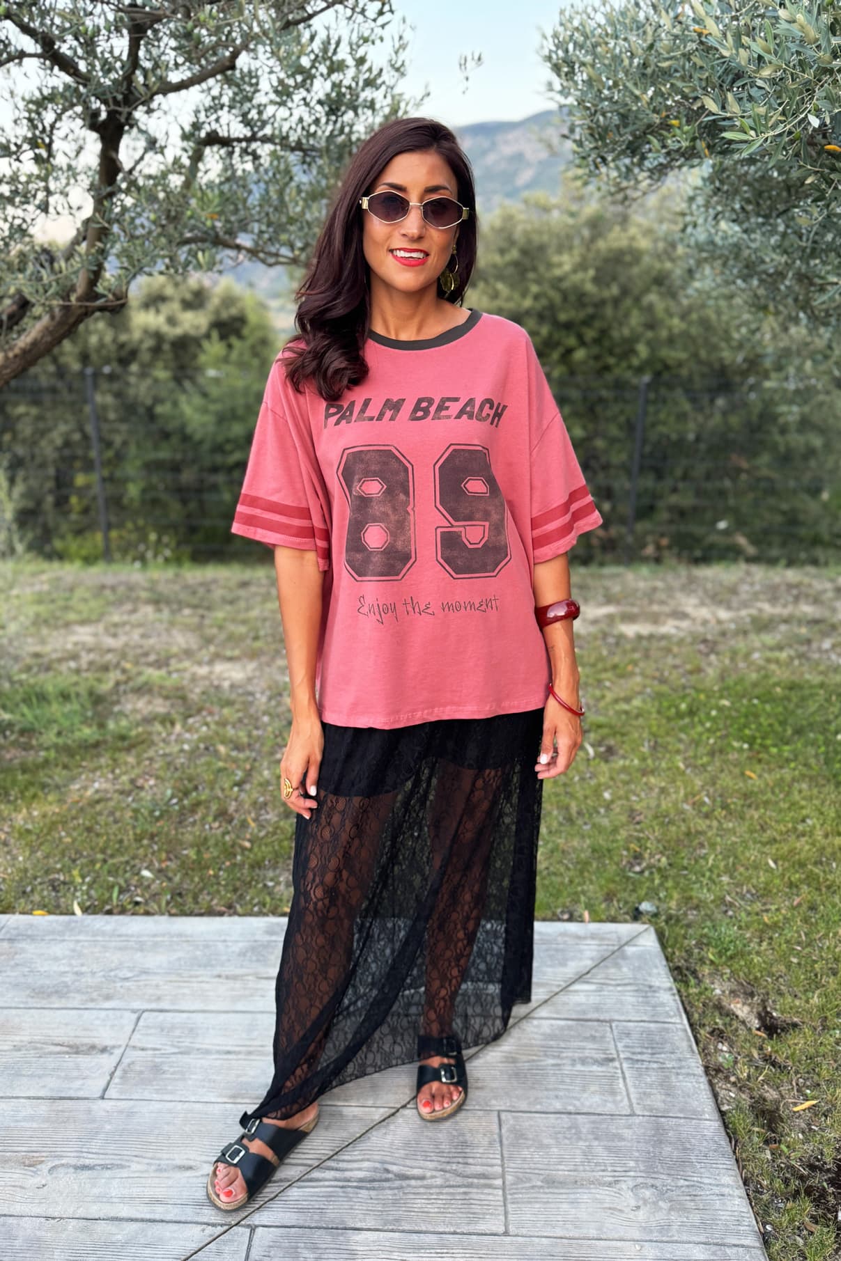 Camiseta Anouck Terracota