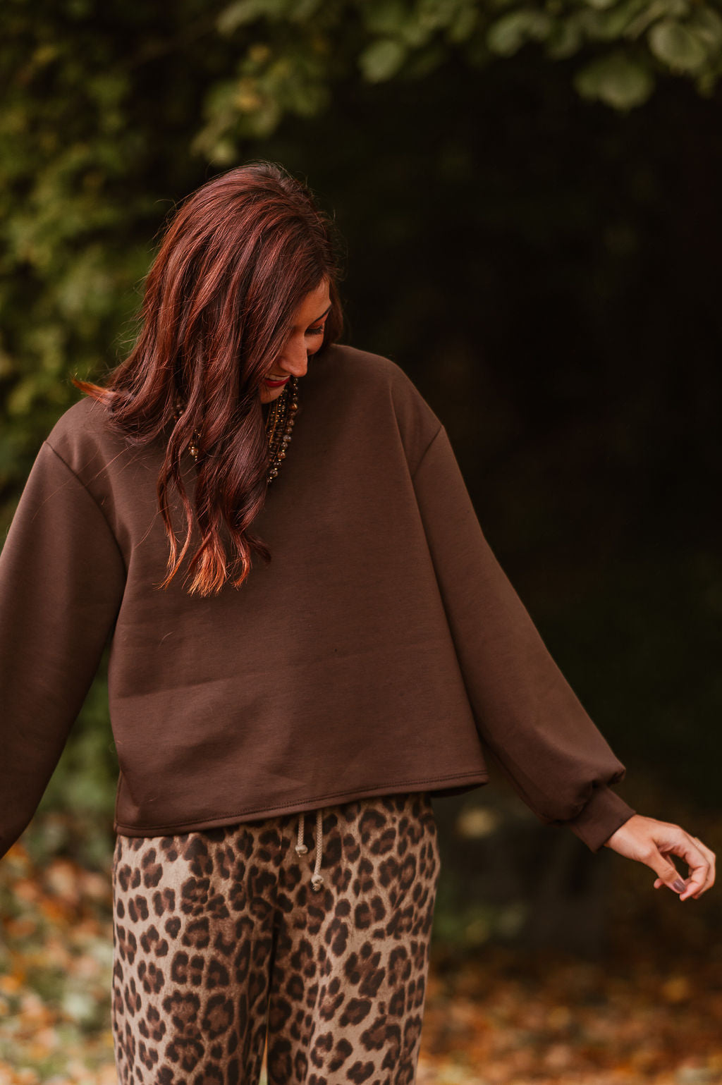 Blouse Audrie chocolat