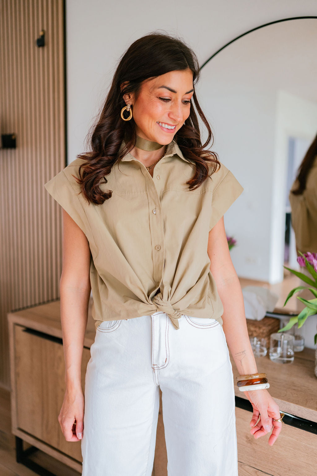 Chemise JODIE camel