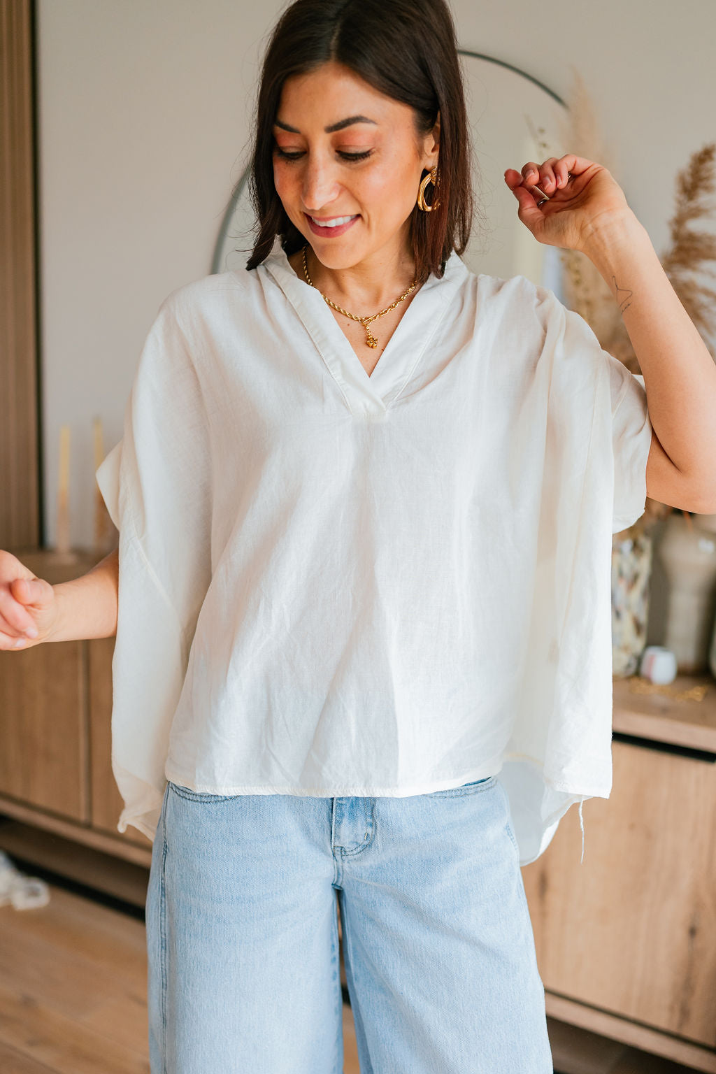 Blouse GINIA écru