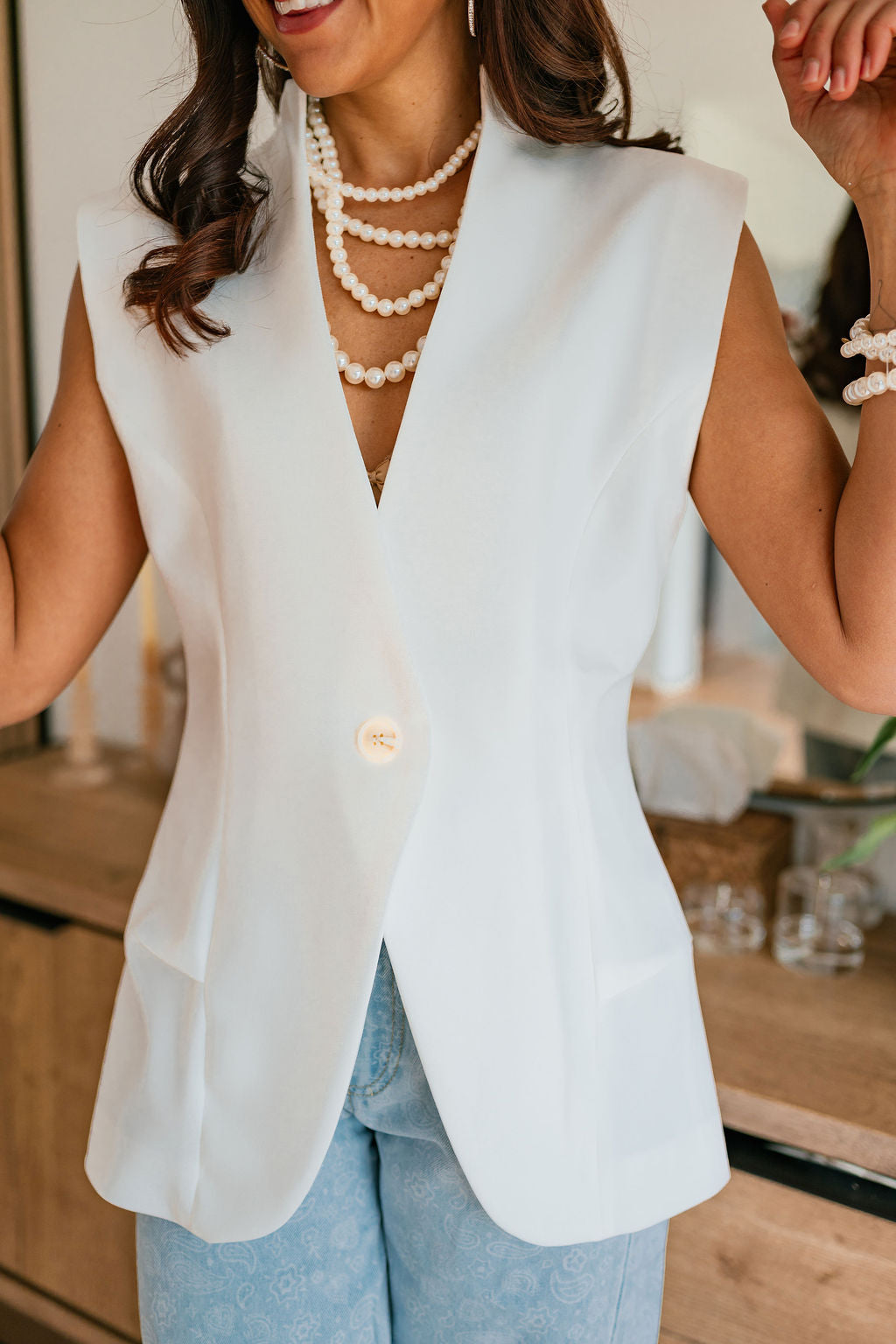 Blazer ELIZE Weiß