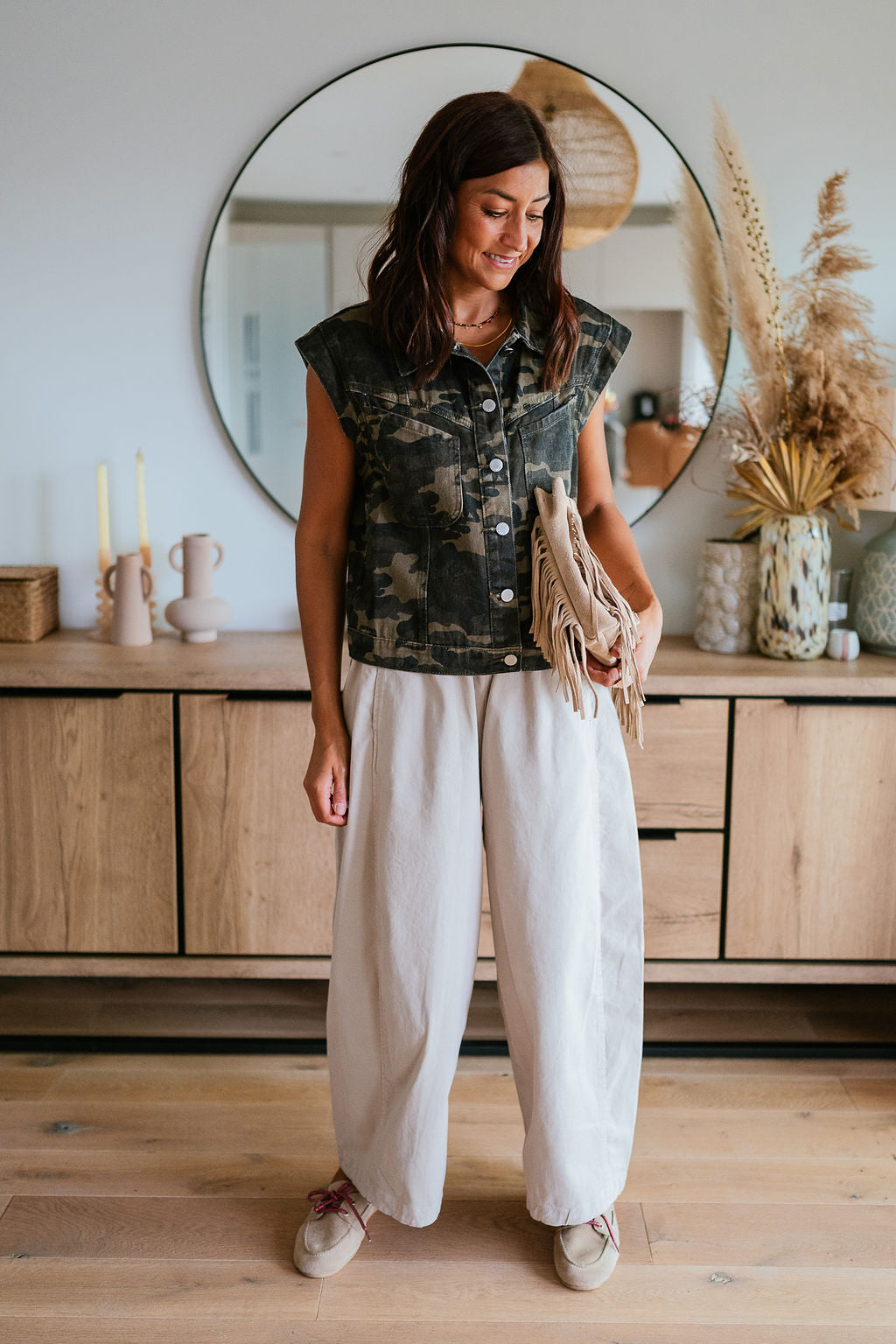 Pantalon ANOUCK beige