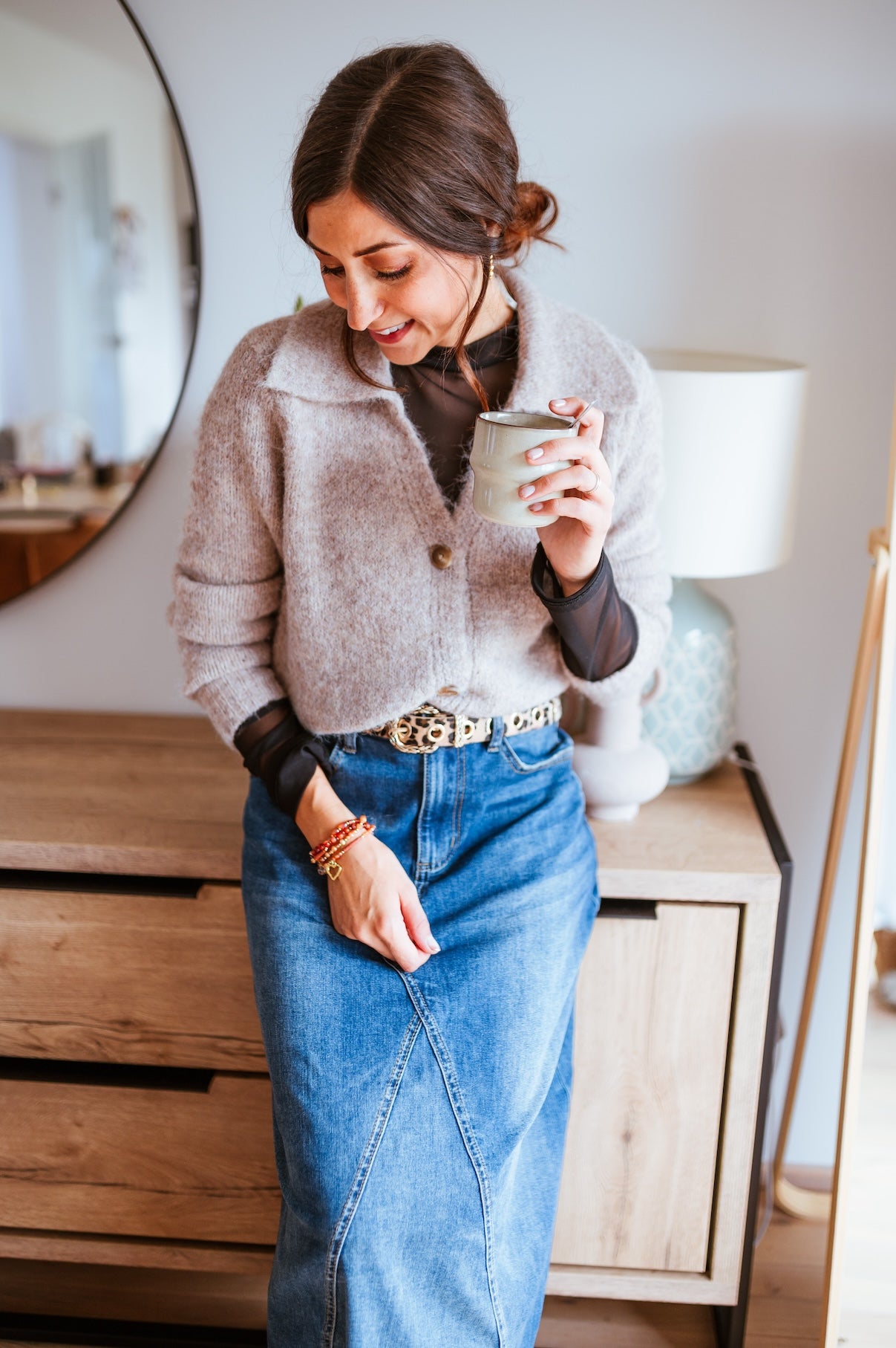 Cardigan Eily Beige