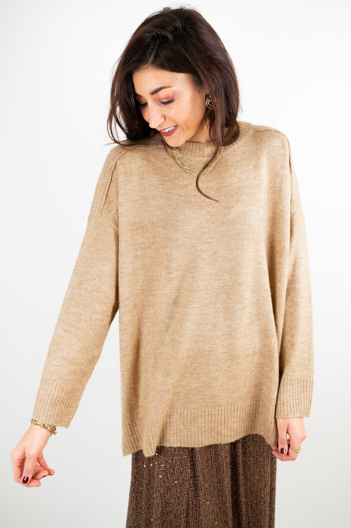 Pull Isa Beige