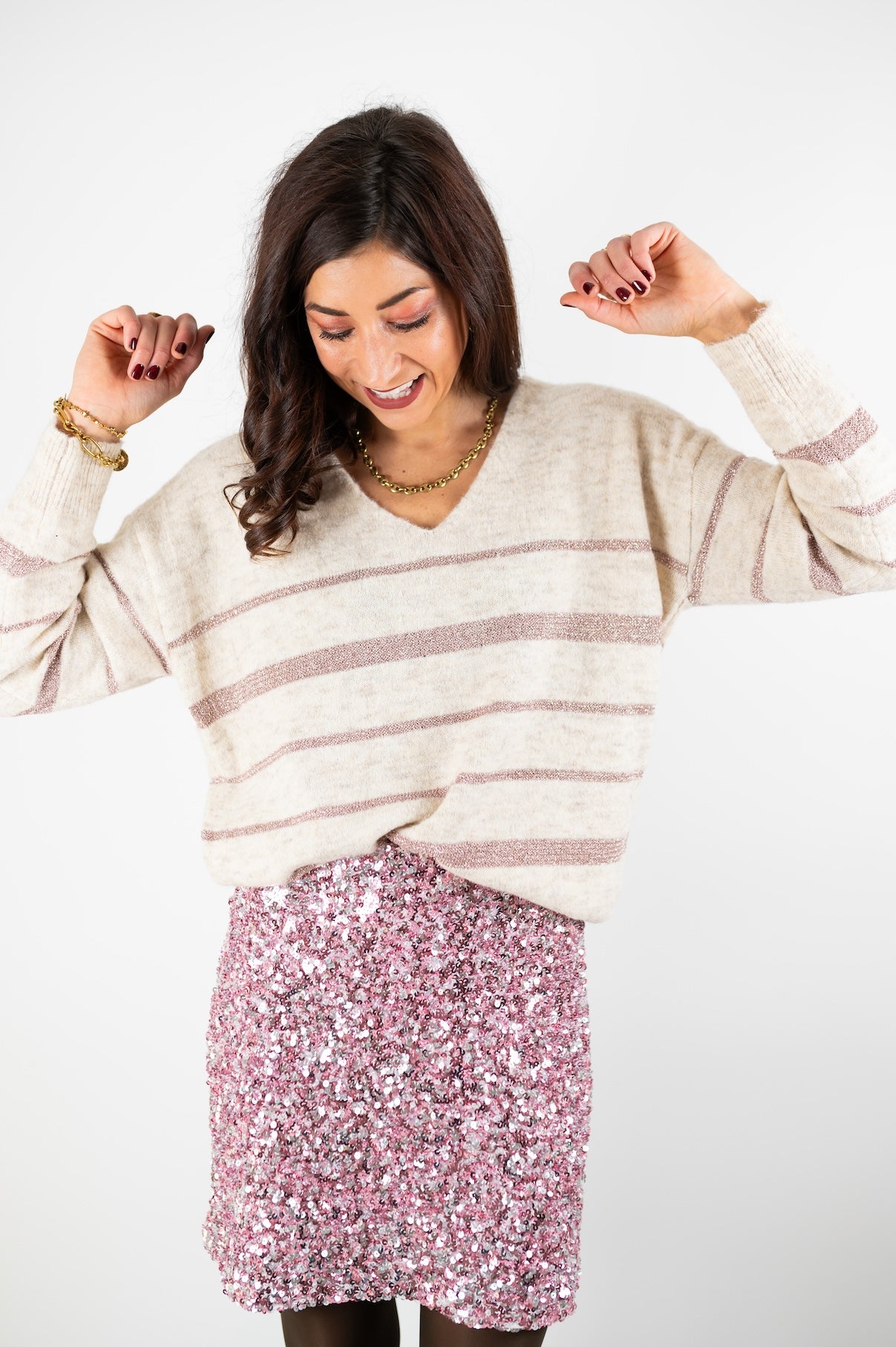 Jupe sequins Aurianne