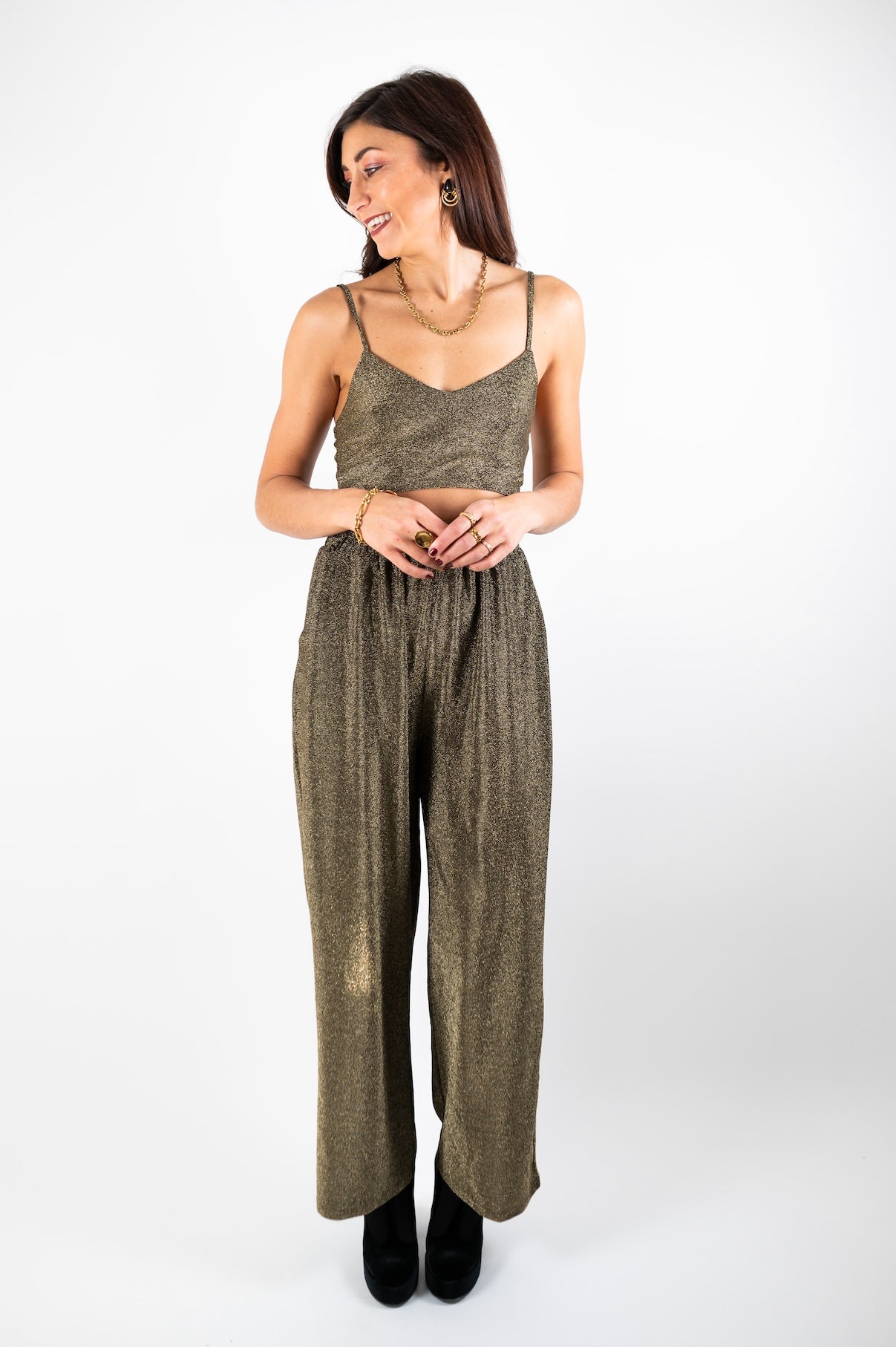 Pantalon Lorenza Gold