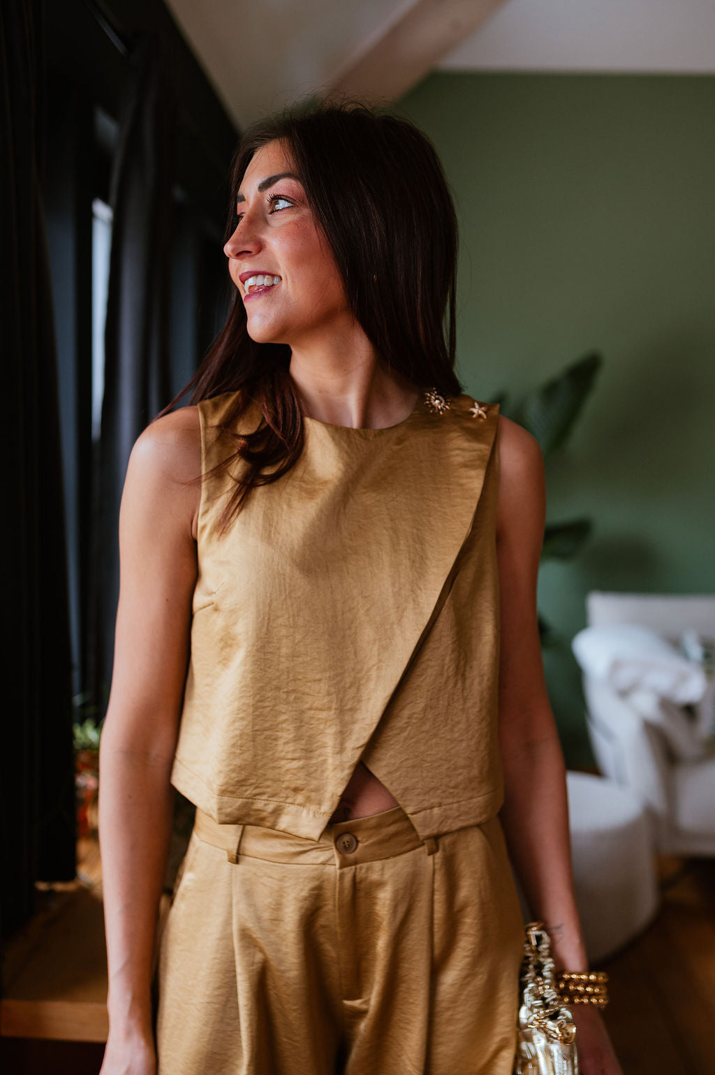 Blouse LUXY doré