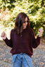 Pull ESTELLE bordeaux