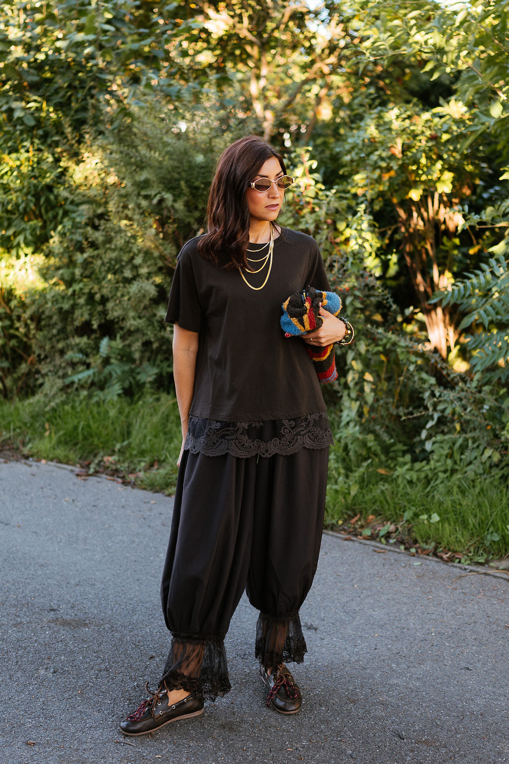 TEE ANGIE marron